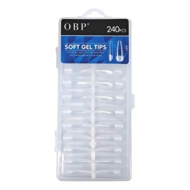 Tips Soft Gel Uñas Postizas Diferentes Modelos 240pzs Obp