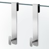 Kokone 10 Inch Over The Door Shower Hooks Extended for