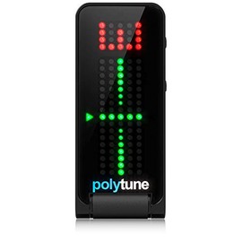 TC Electronic Polytune Clip-On Guitar Tuner Black