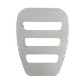 Lovacely Pocket Square Holder for Men, Best Accessories for Tuxedos, Suits, Vests and Dinner Jackets White Clear