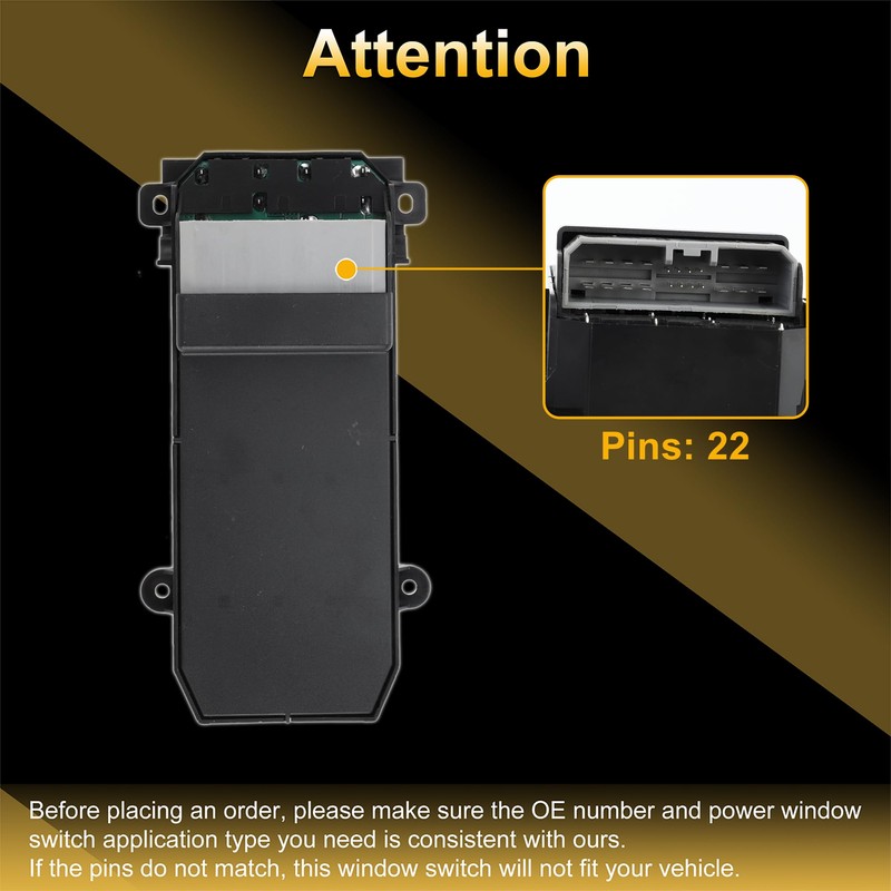 SWITCHRISE Power Window Switch for Honda Fit 2009-2014 Window Control