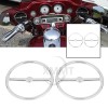 Unbranded Speaker Inner Fairing Trim Cover For Harley Ultra Limited