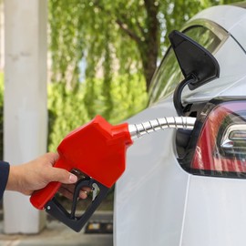 Cbhfmljd 110V Diesel Fuel Transfer Pump, Diesel Pump Dp60L 60 L/Min Self-Priming Fuel Transfer Pump Kit 2800rpm 550W 3bar Electric Electric Oil Transfer Pump W/Nozzle Hose Fuel Transfer Pump 110V