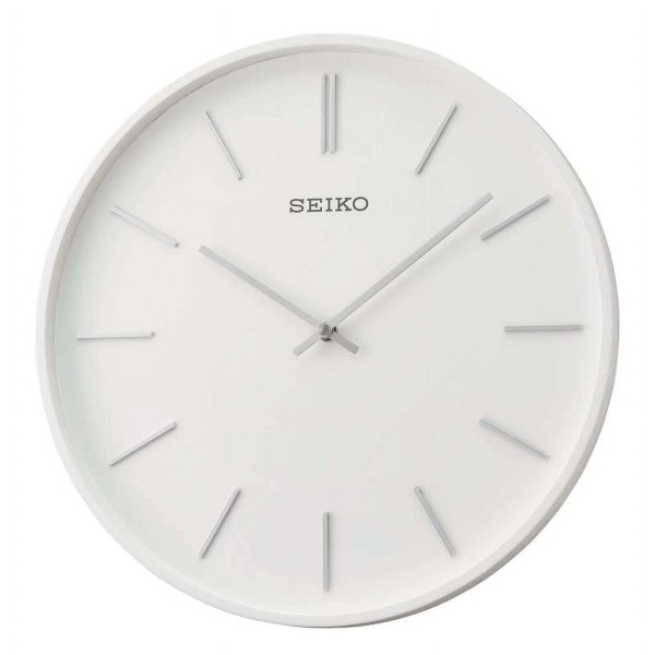 Unbranded 13in Wooden Wall Clock Analog Quartz 3D Numerals Battery