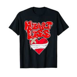 Heartless shirt, Heart broken shirt, No Love, Retro, Hip-Hop T-Shirt