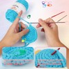 Coopay Pack of 4 Simple Yarn, Crochet Yarn for Beginners,