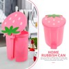 Creative Cartoon Shaped Trash Bin Mini Decorative Rubbish Can for