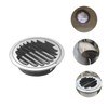 LABRIMP Exhaust Fan Cover Round Stainless Steel Rain Hat Ventilation