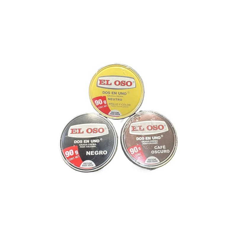 Generic El Oso Two in One Shoe Cream and Polish,