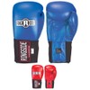 Ringside Competition-Like Safety Sparring Gloves Hook & Loop, Red 12