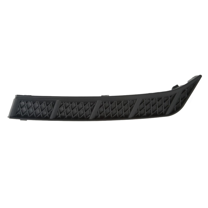 Front Bumper Molding Side Cover Trim Black ABS Replacement for