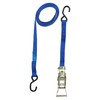 Blue Ratchet Strap Tie Down Trailer 4m Hook Cargo Strap