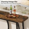 Tribesigns 70.9-Inch Console Table with Storage, Extra Long Entryway Table,