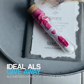 Tuuters 100x Plastic Test Tubes with Cork Closure Pressed Cork Test Tubes (100 x Diameter 16 mm)