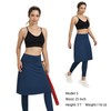 Xioker Women Knee Length Skirts with Full-Length Leggings,Skirted Leggings Capris