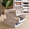 A foldable clothing storage basket-arbitrarily assembled multi-layer drawer storage box