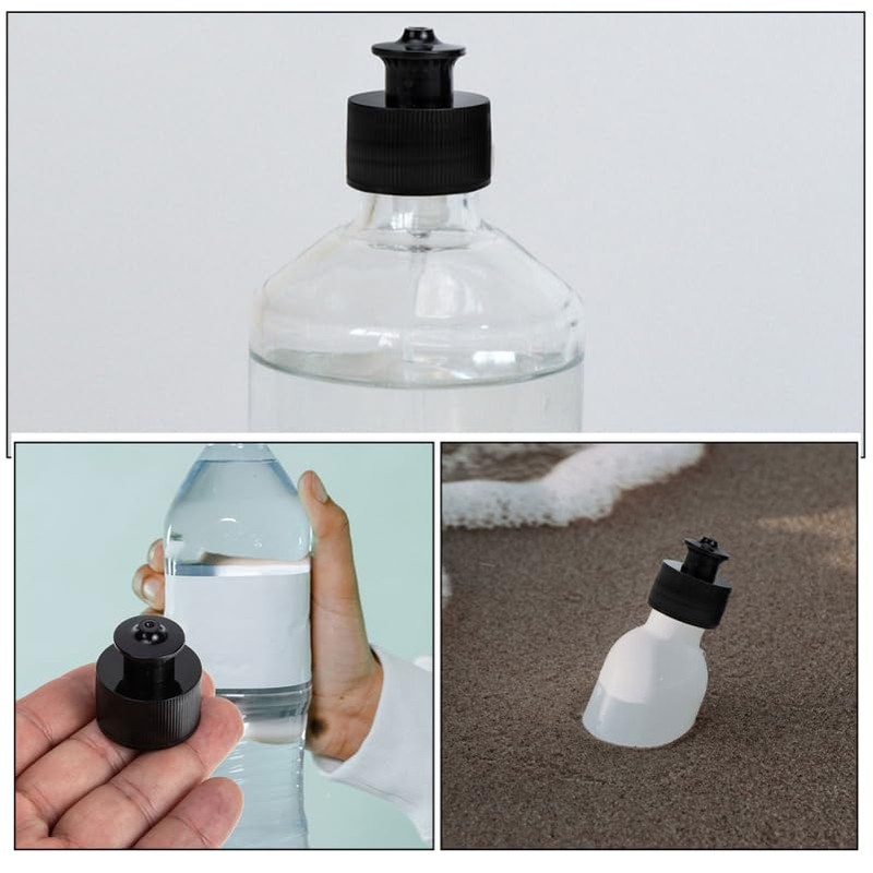 DECHOUS Reusable Water Bottle Caps Sports Caps for Bottles Interchangeable