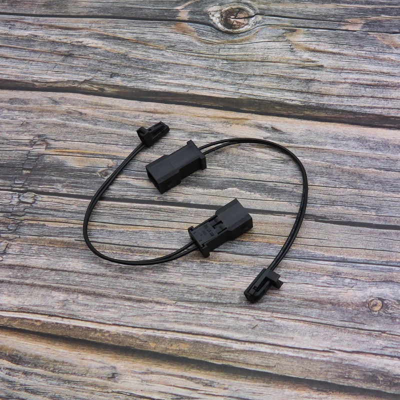 OTOTEC 2 Stück Auto Innenbeleuchtung Kabelbaum Stecker 2 Pin Innenbeleuchtung
