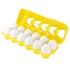 12pcs Kids Color Matching Egg Set Number Recognition Egg Pairing