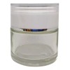 Meliars Pomadera De Cristal 60 Grs / 2 Onzas Blanca