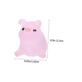MAGICLULU 15pcs Adorable Piggy Figurines Cute Miniature Resin Pig Statues for Home Decor for Bookshelves Desks and Displays Unique Decorative Accents for Any Space