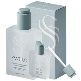 Swello Double Room Pharmacy Hair Loss Scalp Ampoule Vegan Cooling Tonic, 4, 100ml / 스웰로 더블룸 약국 탈모 두피 앰플 비건 쿨링 토닉, 4개, 100ml