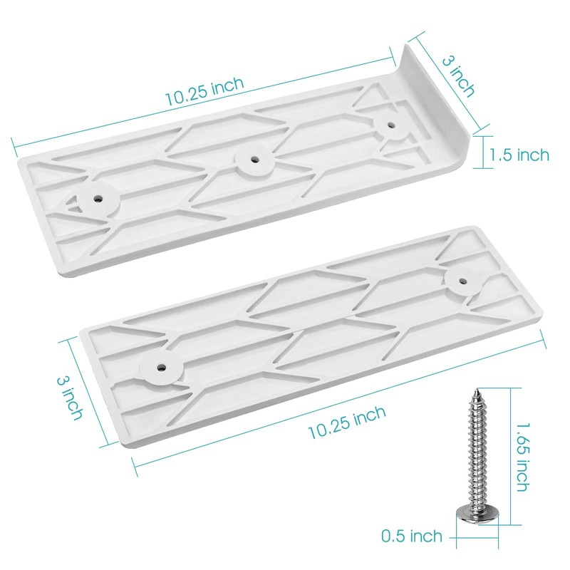NOVINO 8PCS Boat Trailer Bunk Slides Pads and 2PCS Boat