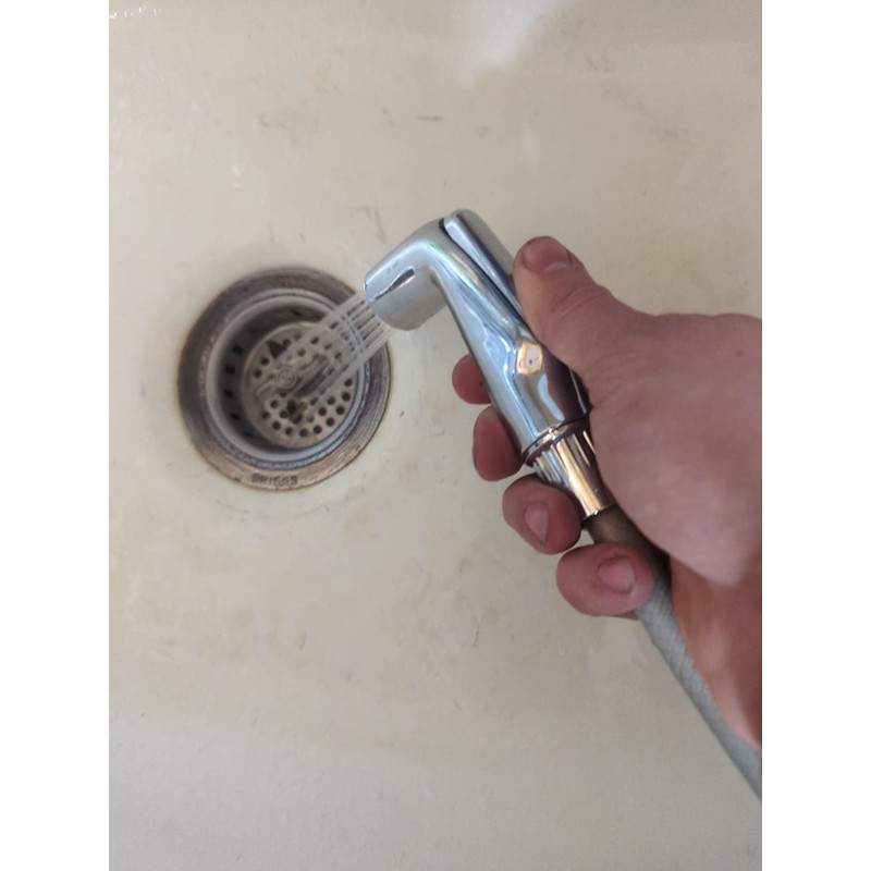 Awelife Universal Fit Sink Spray Attachment, Kitchen Side Sprayer Head,