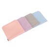 4 Colors Mini Lipstick Storage Bag Automatic Closure Portable PU