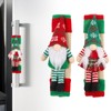 Gnome Refrigerator Door Handle Covers,2X Winter Oven Fridge Door Handles