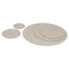 Round Placemat Felt Coaster in 35 cm, Camel Hair (HF047)