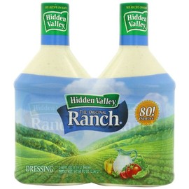 Hidden Valley The Original Ranch Dressing, Original, 2-Count Bottle, 80 fl oz Total