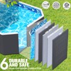 StarOcean Foldable Pool with Canopy,Non Inflatable Pool,Large Foldable Swimming Pool