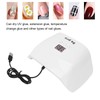 Secador de uñas LED UV, protección contra sobretemperatura, secado rápido,