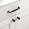 Asidrama 10 Pack Matte Black Kitchen Cabinet Knobs - Dresser