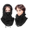 Samione Balaclava, Balaclava Beanie Kapuze Fleece Mütze Wintermütze Motorrad Biker