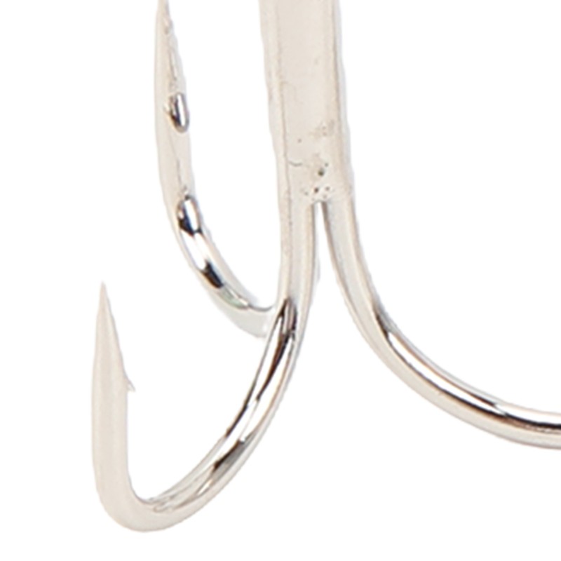 120PCS Treble Fishhooks Set High Carbon Steel High Strength Treble