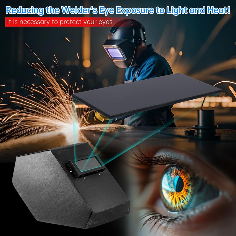 Qimoo 4 Pack Shade 11 Welding Lens, 2" x 4.25"