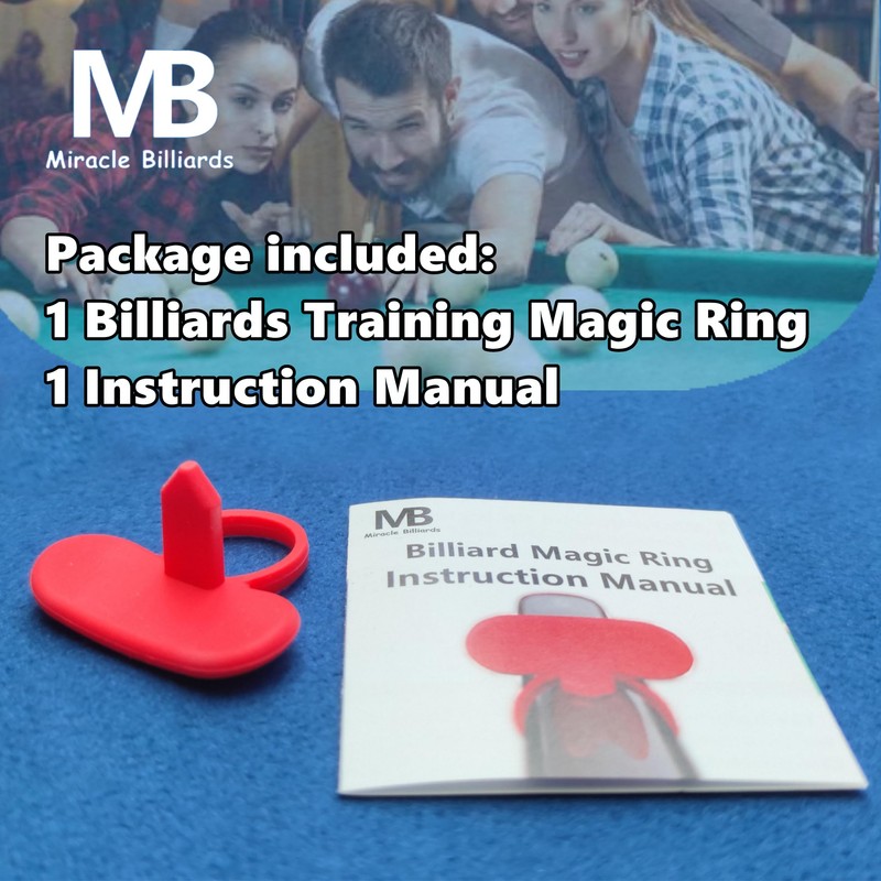 Professional Billiards Training Aids Ring, Improve Pool Skills Perfect for