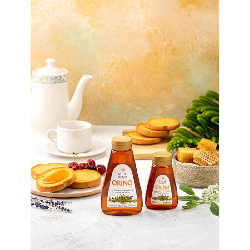 Orino Greek Honey, Natural Herb and Wildflower Blend, 470g