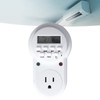Timer Outlet Digital Programmable Outlet Timer for Electrical Outlets Lights
