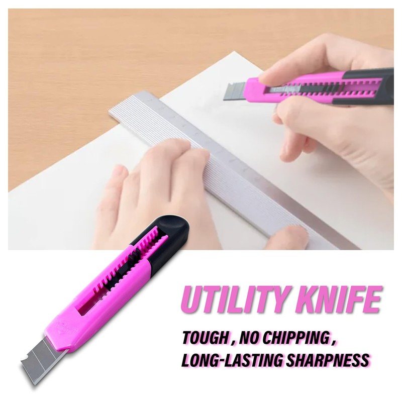 SOLUDE Pink Tool Set,102-Piece Home Pink Tool Kit for Women