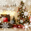 OWill Christmas Window Stickers, 480 PCS Snowflake Window Stickers for