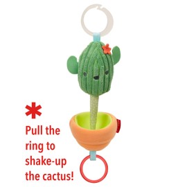 Skip Hop Baby Stroller Toy, Farmstand Grow & Play Jitter, Cactus