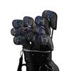 Scott Edward 11PCS Wedge Iron Golf Headcover Set PU Waterproof