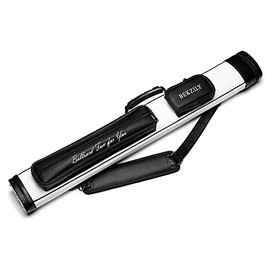 2X2 Billiards Pool Cue Tube Carrying Case (White)