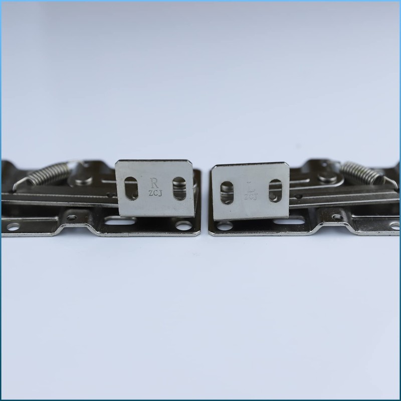 SUUJI Tip Out Tray Hinges,1Pair 45 Degrees Tilt Tray Hinge,