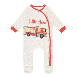 Harry Bear Baby Sleepsuit Rescue Vehicle Red 3-6 Months
