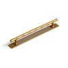 Goo-Ki 2 Pack Cabinet Handles Drawer Pulls with Backplate/Spacer, 7.56"