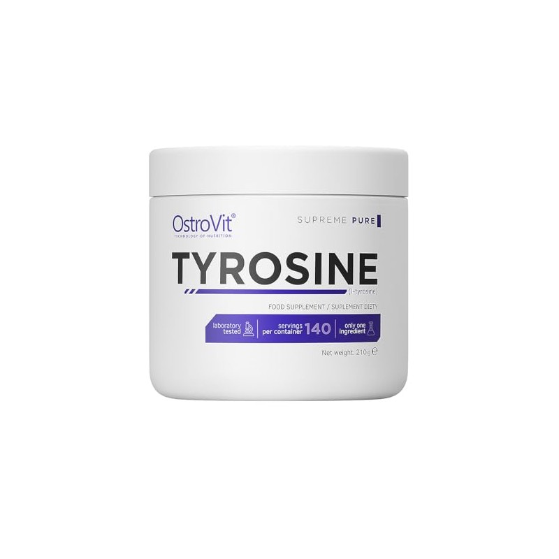 OstroVit Supreme Pure Tyrosine Powder (210 g) Unflavoured - Amino